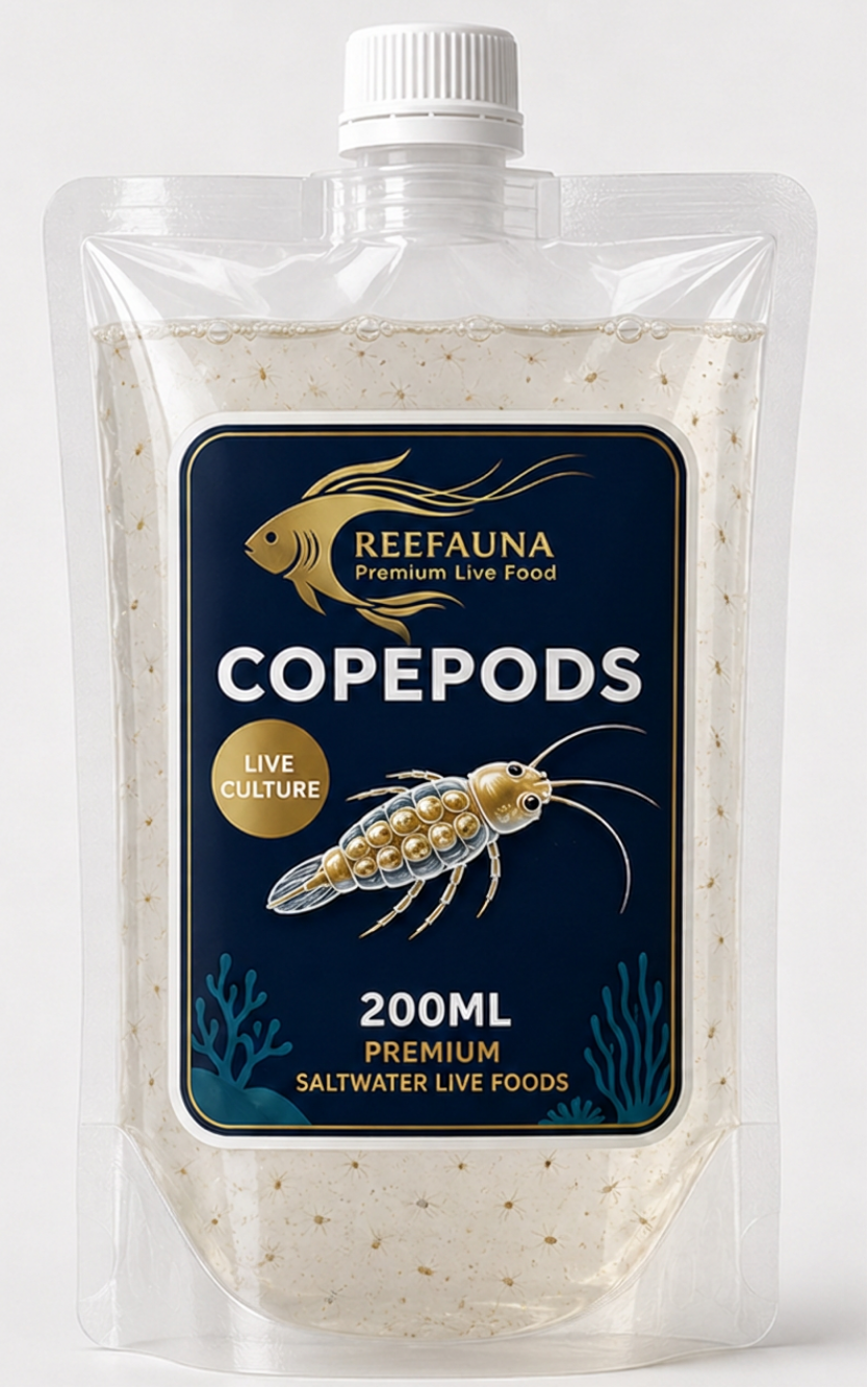 Reefauna Copepods — 200ml Premium Blend Live Culture
